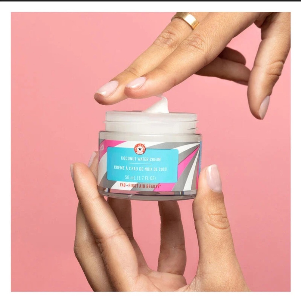 New Hello Fab First Aid Beauty coconut water cream